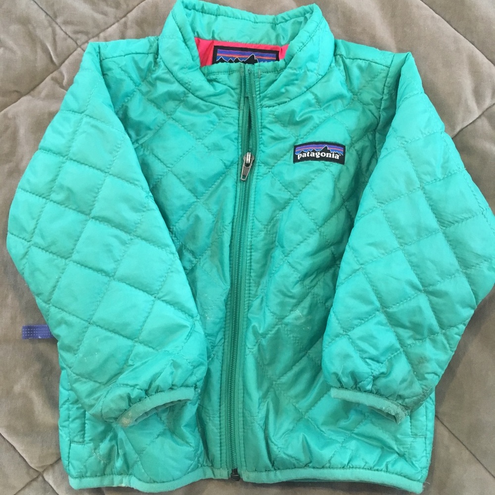 Patagonia lightweight girls jacket 12-18 months